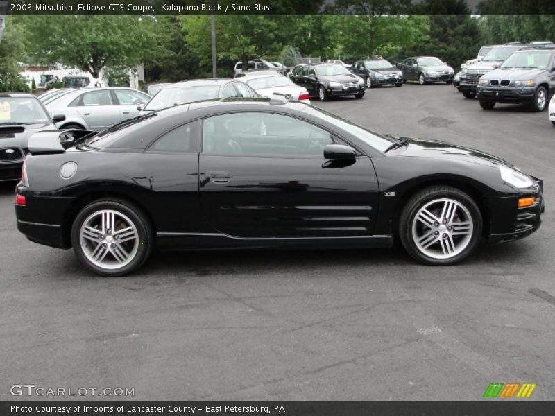 Kalapana Black / Sand Blast 2003 Mitsubishi Eclipse GTS Coupe