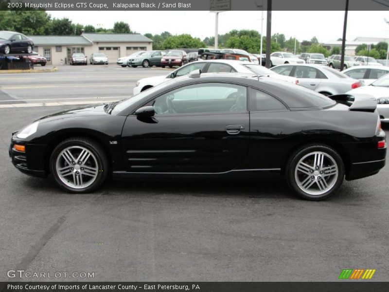 Kalapana Black / Sand Blast 2003 Mitsubishi Eclipse GTS Coupe