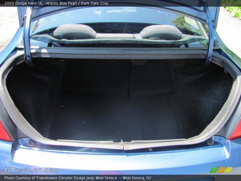 Atlantic Blue Pearl / Dark Slate Gray 2003 Dodge Neon SE