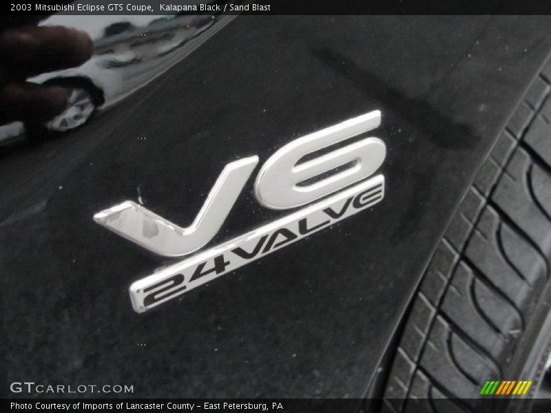 Kalapana Black / Sand Blast 2003 Mitsubishi Eclipse GTS Coupe