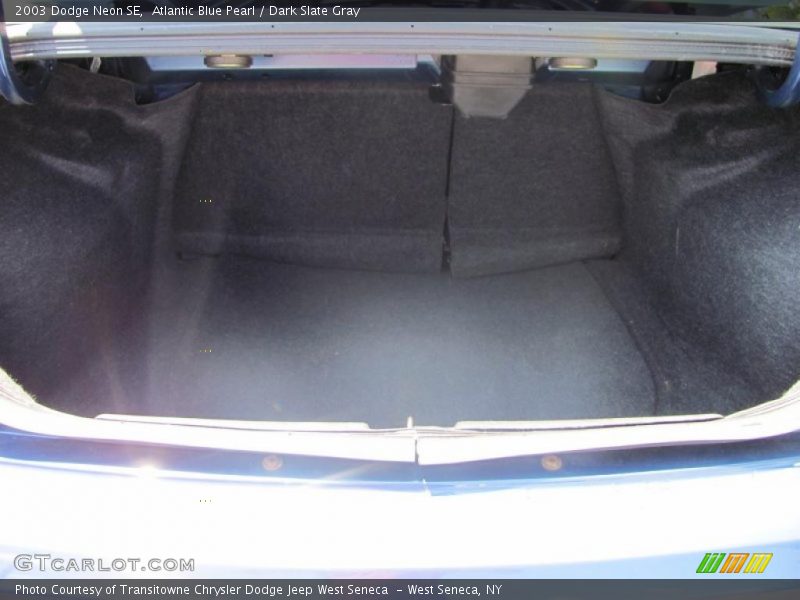 Atlantic Blue Pearl / Dark Slate Gray 2003 Dodge Neon SE