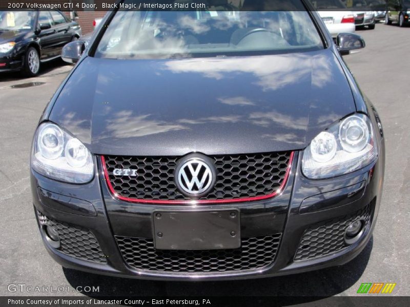 Black Magic / Interlagos Plaid Cloth 2007 Volkswagen GTI 4 Door