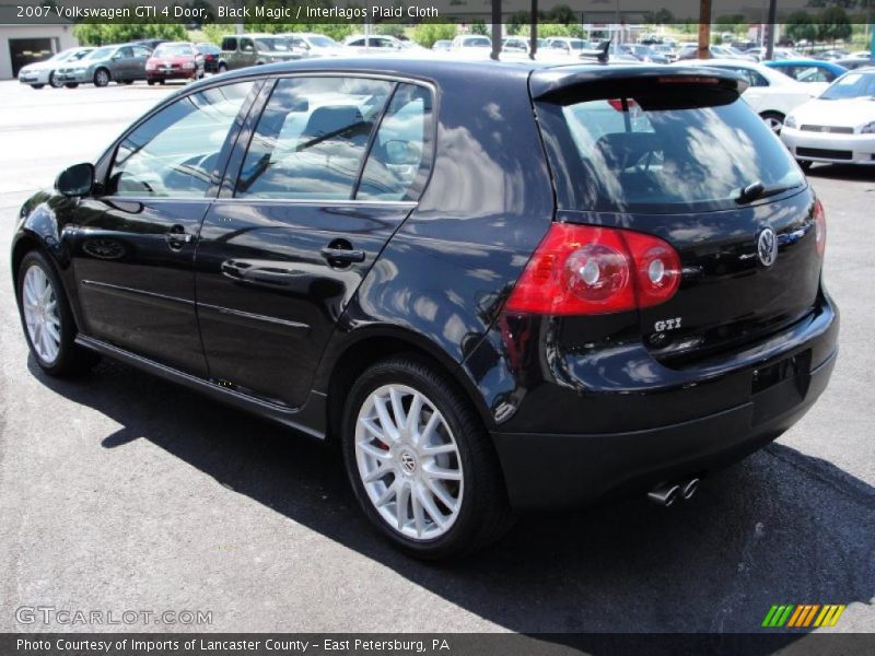 Black Magic / Interlagos Plaid Cloth 2007 Volkswagen GTI 4 Door