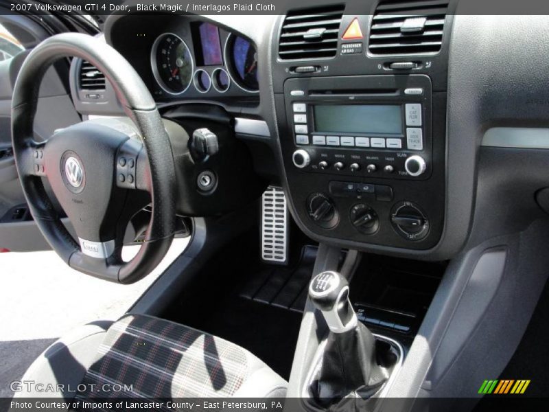 Black Magic / Interlagos Plaid Cloth 2007 Volkswagen GTI 4 Door
