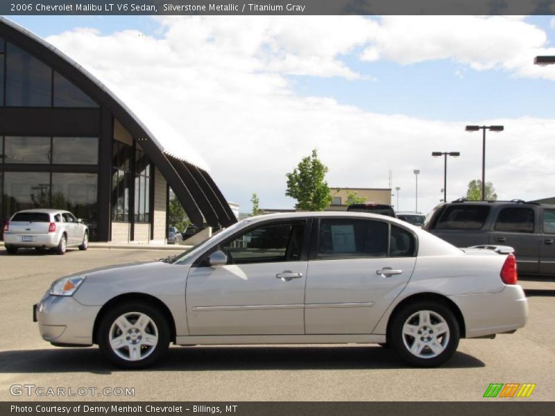 Silverstone Metallic / Titanium Gray 2006 Chevrolet Malibu LT V6 Sedan