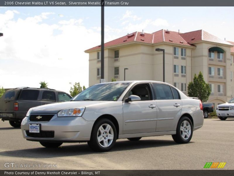 Silverstone Metallic / Titanium Gray 2006 Chevrolet Malibu LT V6 Sedan