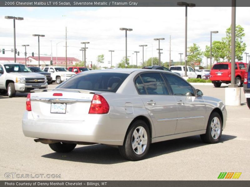Silverstone Metallic / Titanium Gray 2006 Chevrolet Malibu LT V6 Sedan