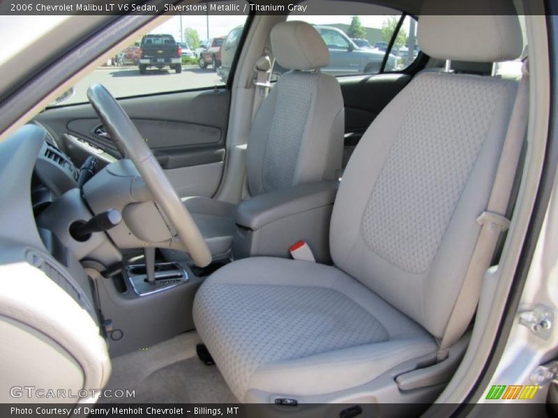 Silverstone Metallic / Titanium Gray 2006 Chevrolet Malibu LT V6 Sedan