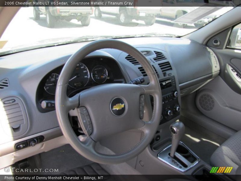 Silverstone Metallic / Titanium Gray 2006 Chevrolet Malibu LT V6 Sedan