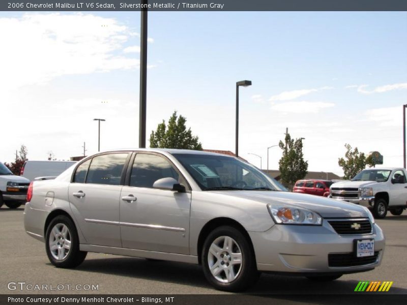 Silverstone Metallic / Titanium Gray 2006 Chevrolet Malibu LT V6 Sedan