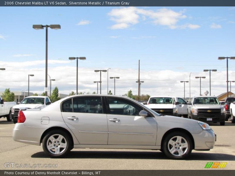 Silverstone Metallic / Titanium Gray 2006 Chevrolet Malibu LT V6 Sedan