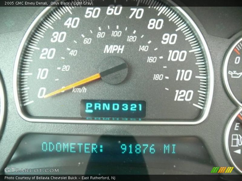 Onyx Black / Light Gray 2005 GMC Envoy Denali