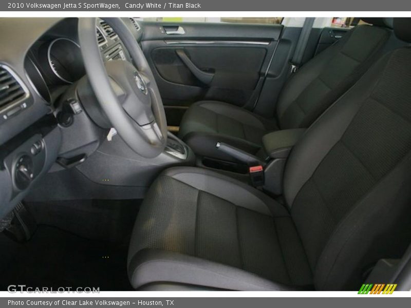 Candy White / Titan Black 2010 Volkswagen Jetta S SportWagen
