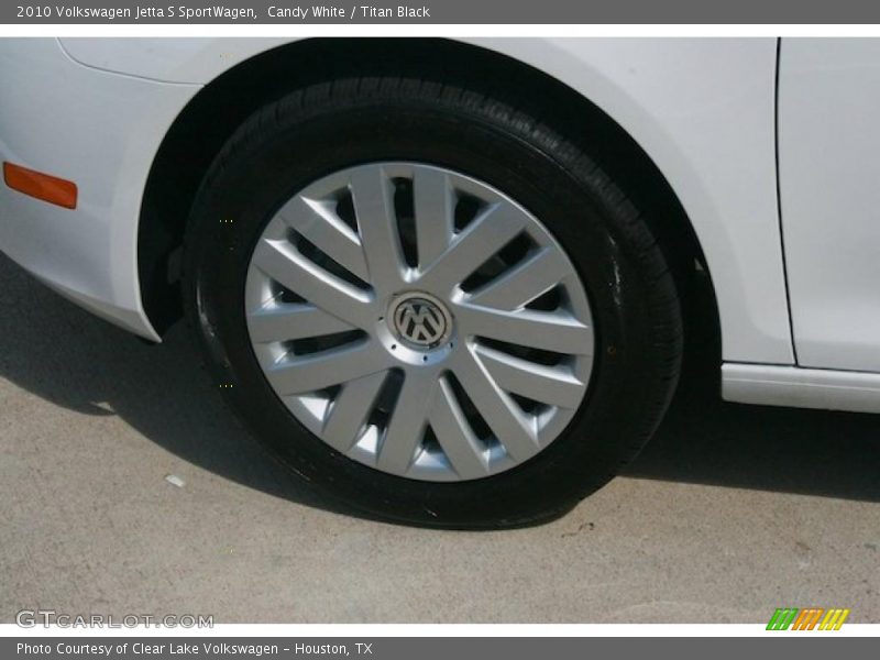 Candy White / Titan Black 2010 Volkswagen Jetta S SportWagen