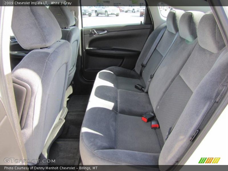 White / Gray 2009 Chevrolet Impala LT