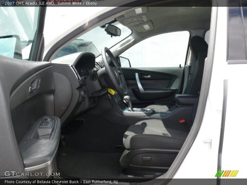 Summit White / Ebony 2007 GMC Acadia SLE AWD