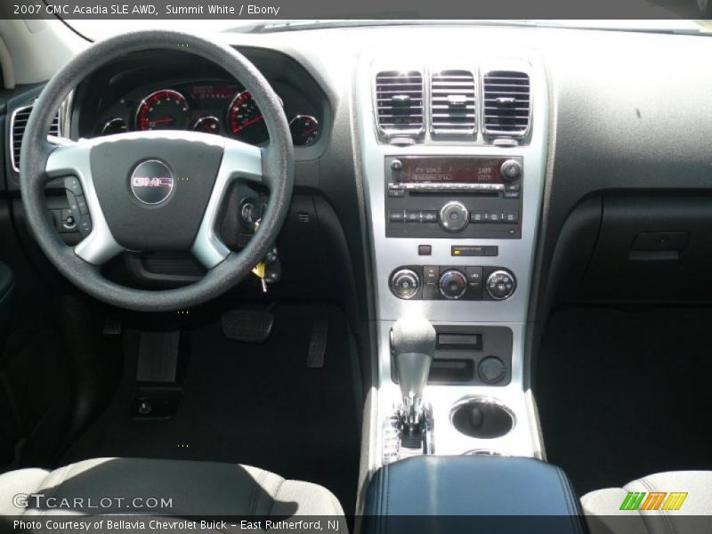 Summit White / Ebony 2007 GMC Acadia SLE AWD