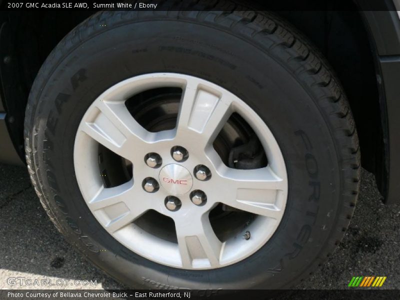 Summit White / Ebony 2007 GMC Acadia SLE AWD