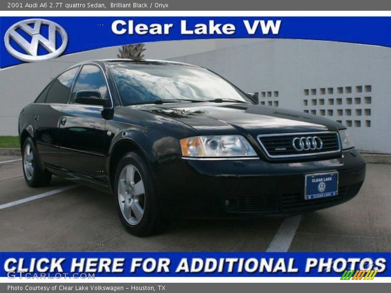 Brilliant Black / Onyx 2001 Audi A6 2.7T quattro Sedan