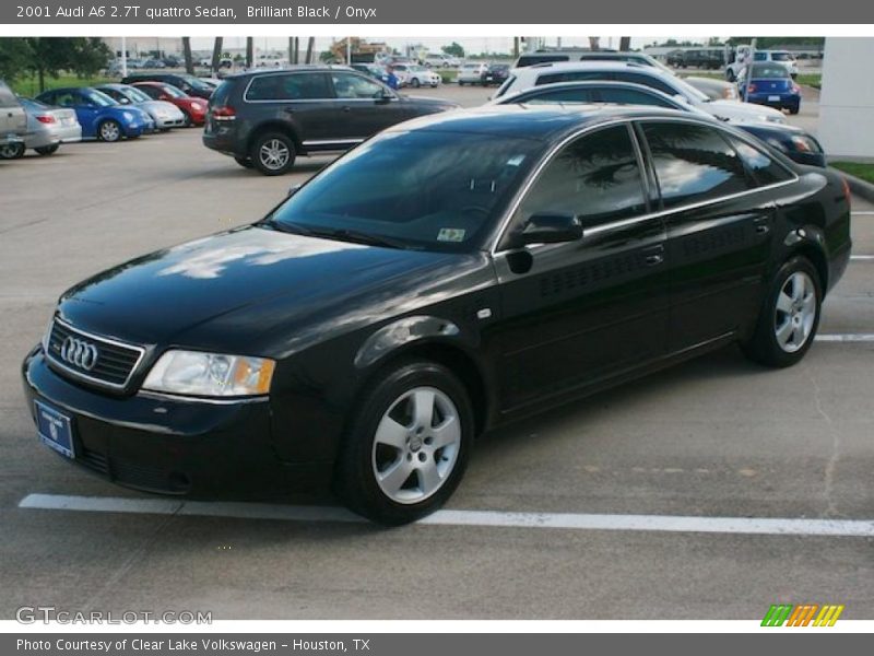 Brilliant Black / Onyx 2001 Audi A6 2.7T quattro Sedan