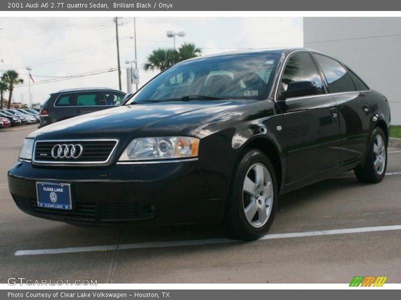 Brilliant Black / Onyx 2001 Audi A6 2.7T quattro Sedan