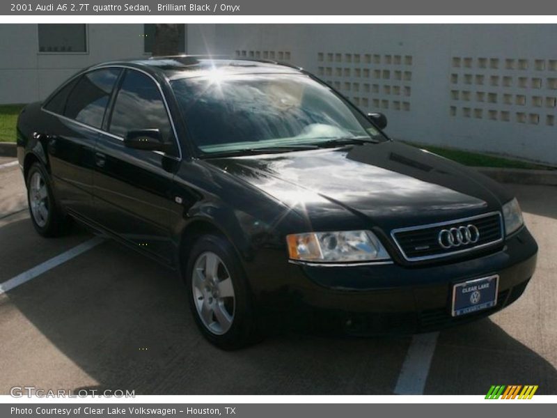 Brilliant Black / Onyx 2001 Audi A6 2.7T quattro Sedan