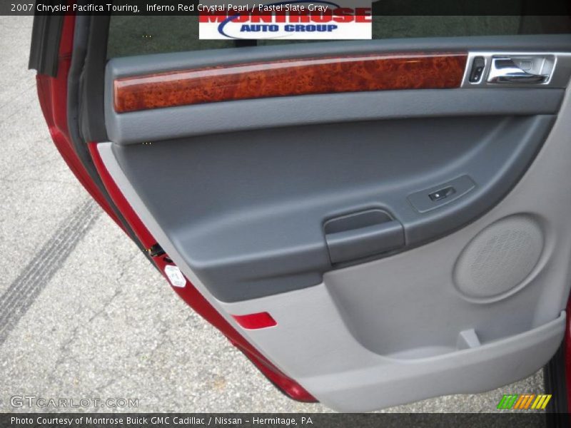 Inferno Red Crystal Pearl / Pastel Slate Gray 2007 Chrysler Pacifica Touring