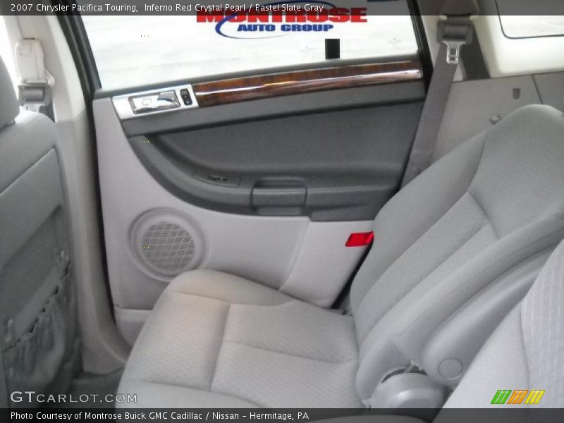 Inferno Red Crystal Pearl / Pastel Slate Gray 2007 Chrysler Pacifica Touring