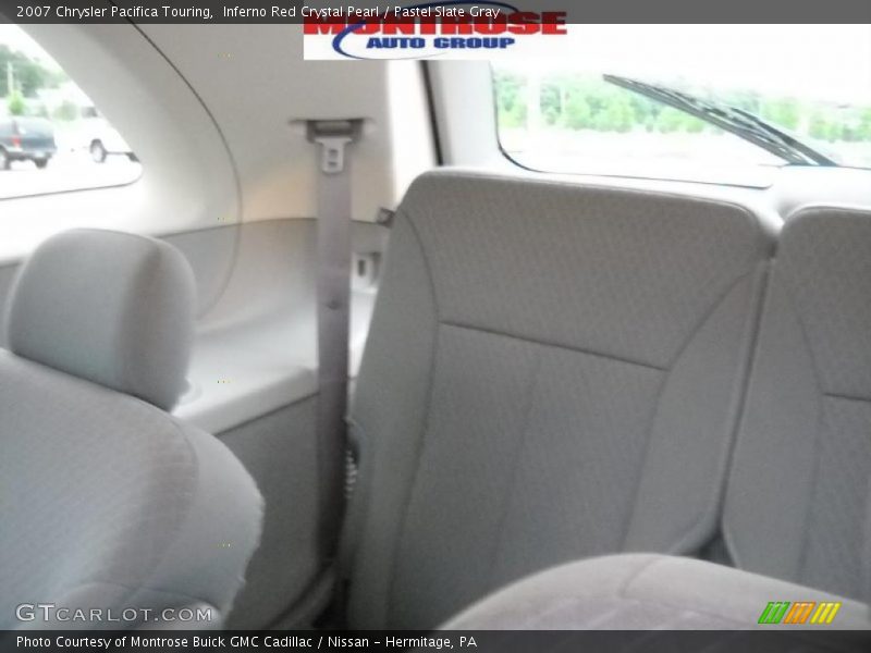 Inferno Red Crystal Pearl / Pastel Slate Gray 2007 Chrysler Pacifica Touring