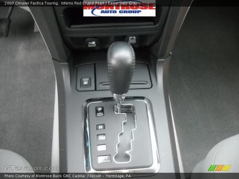 Inferno Red Crystal Pearl / Pastel Slate Gray 2007 Chrysler Pacifica Touring