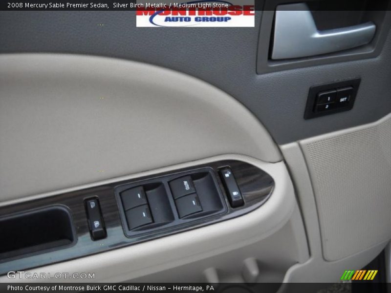 Silver Birch Metallic / Medium Light Stone 2008 Mercury Sable Premier Sedan