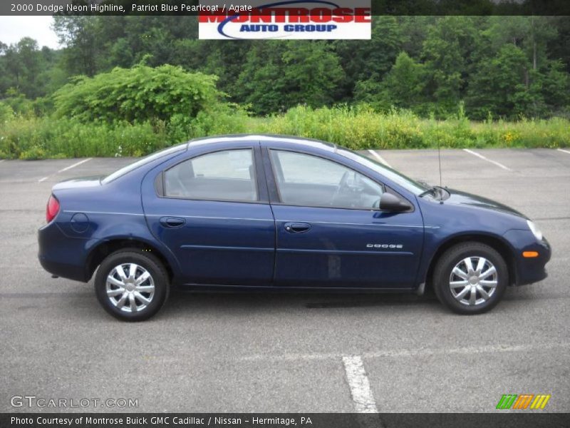 Patriot Blue Pearlcoat / Agate 2000 Dodge Neon Highline
