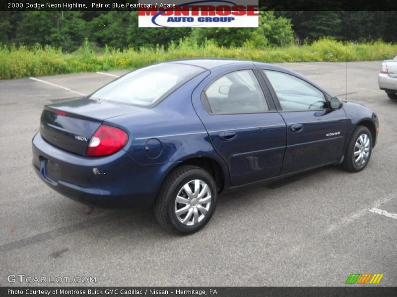 Patriot Blue Pearlcoat / Agate 2000 Dodge Neon Highline