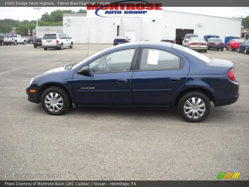 Patriot Blue Pearlcoat / Agate 2000 Dodge Neon Highline