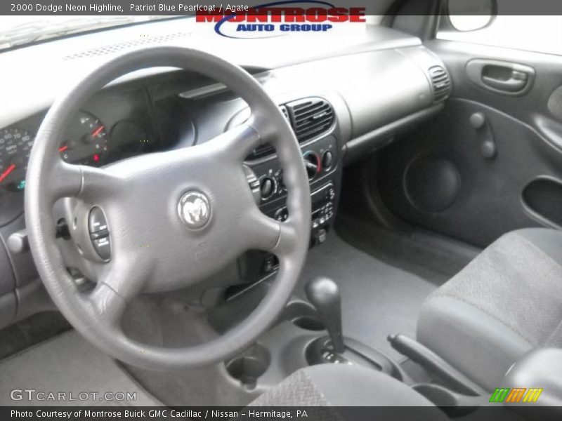 Patriot Blue Pearlcoat / Agate 2000 Dodge Neon Highline