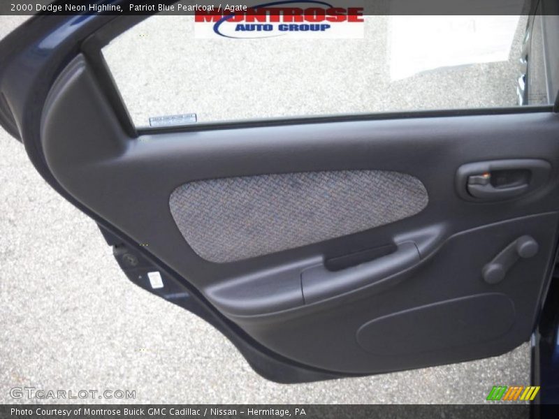 Patriot Blue Pearlcoat / Agate 2000 Dodge Neon Highline