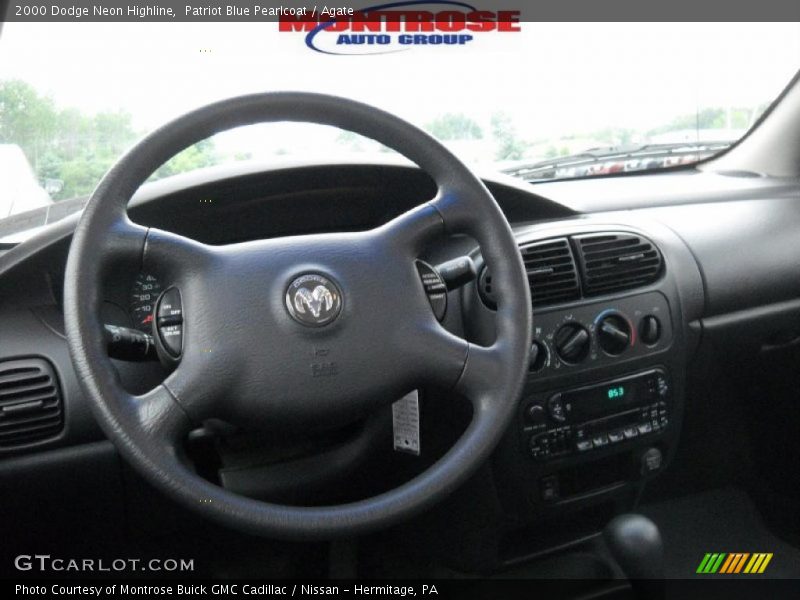 Patriot Blue Pearlcoat / Agate 2000 Dodge Neon Highline