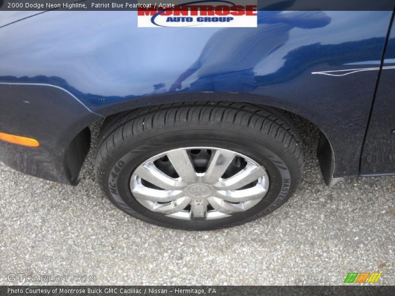 Patriot Blue Pearlcoat / Agate 2000 Dodge Neon Highline
