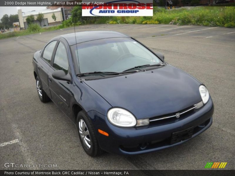 Patriot Blue Pearlcoat / Agate 2000 Dodge Neon Highline