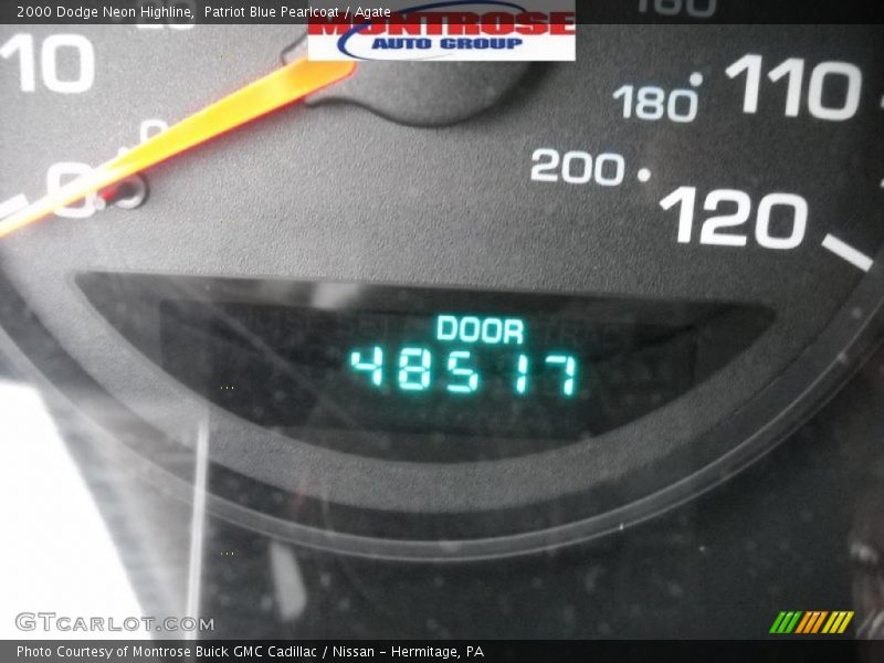 Patriot Blue Pearlcoat / Agate 2000 Dodge Neon Highline