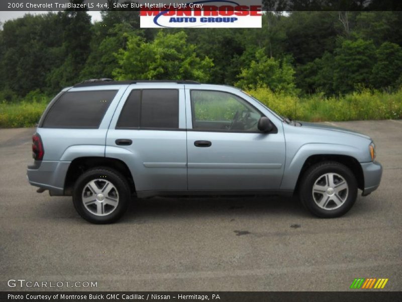 Silver Blue Metallic / Light Gray 2006 Chevrolet TrailBlazer LS 4x4