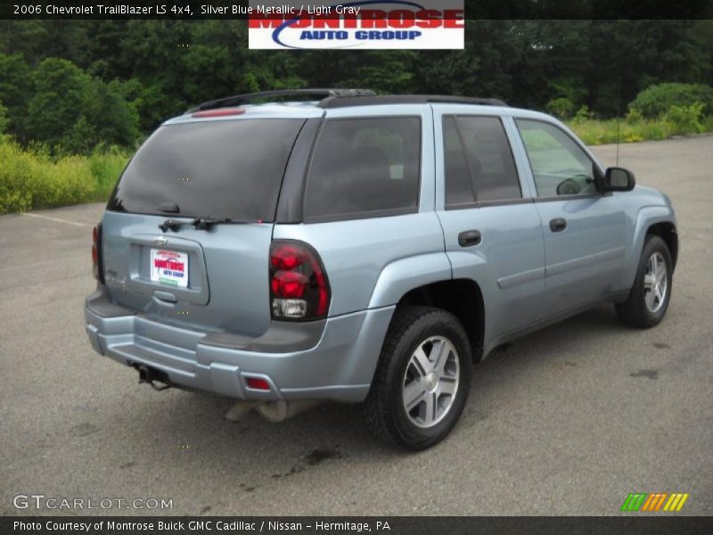 Silver Blue Metallic / Light Gray 2006 Chevrolet TrailBlazer LS 4x4