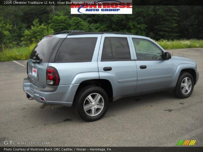 Silver Blue Metallic / Light Gray 2006 Chevrolet TrailBlazer LS 4x4