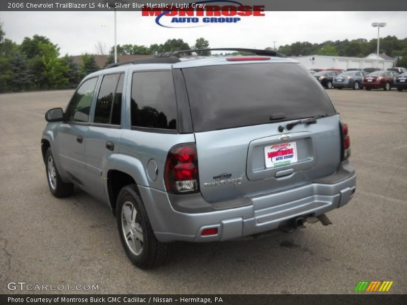 Silver Blue Metallic / Light Gray 2006 Chevrolet TrailBlazer LS 4x4