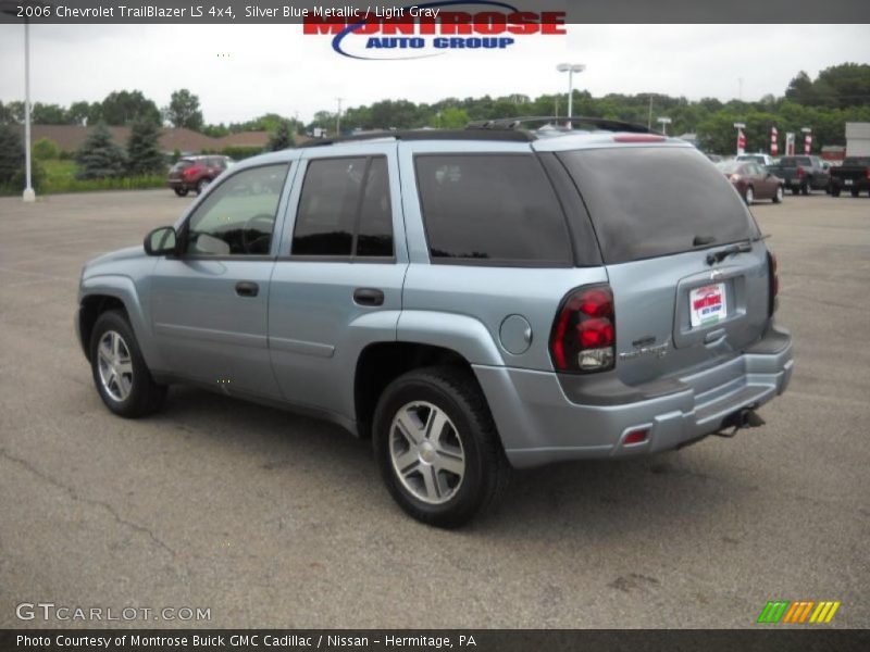 Silver Blue Metallic / Light Gray 2006 Chevrolet TrailBlazer LS 4x4