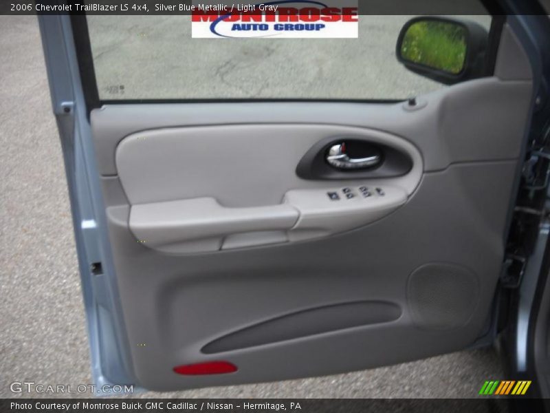 Silver Blue Metallic / Light Gray 2006 Chevrolet TrailBlazer LS 4x4