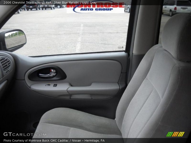 Silver Blue Metallic / Light Gray 2006 Chevrolet TrailBlazer LS 4x4