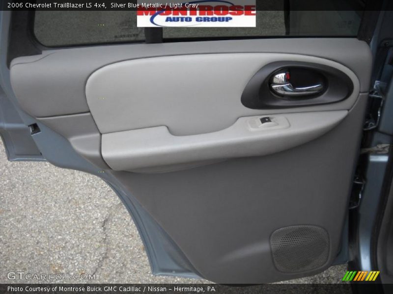 Silver Blue Metallic / Light Gray 2006 Chevrolet TrailBlazer LS 4x4