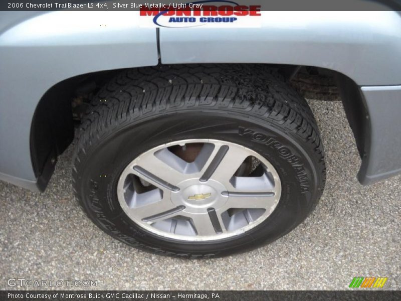 Silver Blue Metallic / Light Gray 2006 Chevrolet TrailBlazer LS 4x4