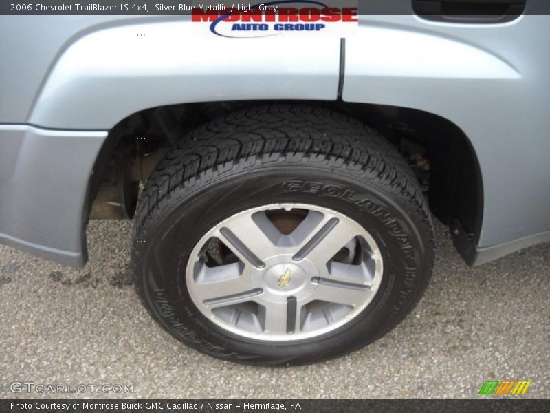 Silver Blue Metallic / Light Gray 2006 Chevrolet TrailBlazer LS 4x4